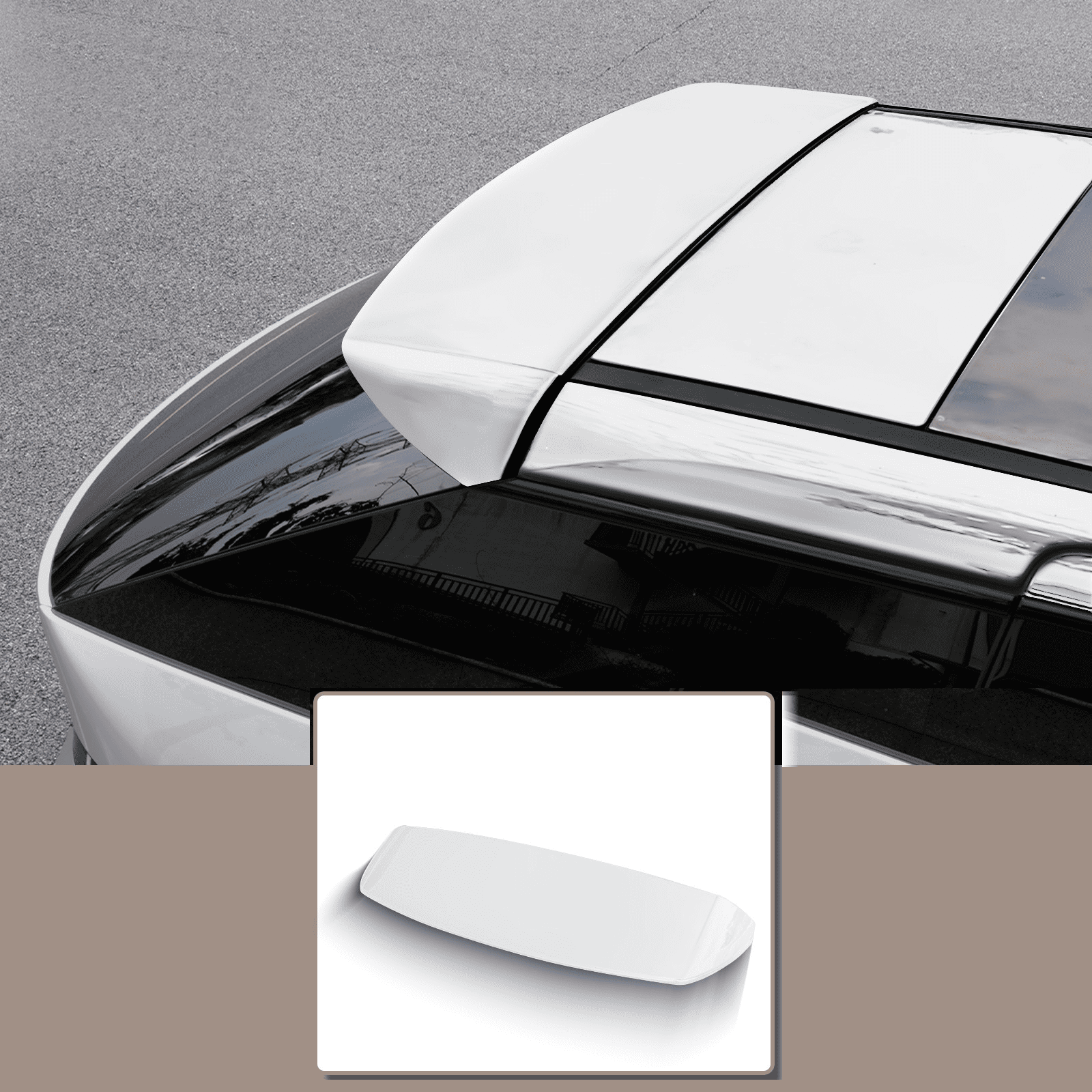 2024-2025-2026 XPeng X9 SP Style ABS Rear Spoiler