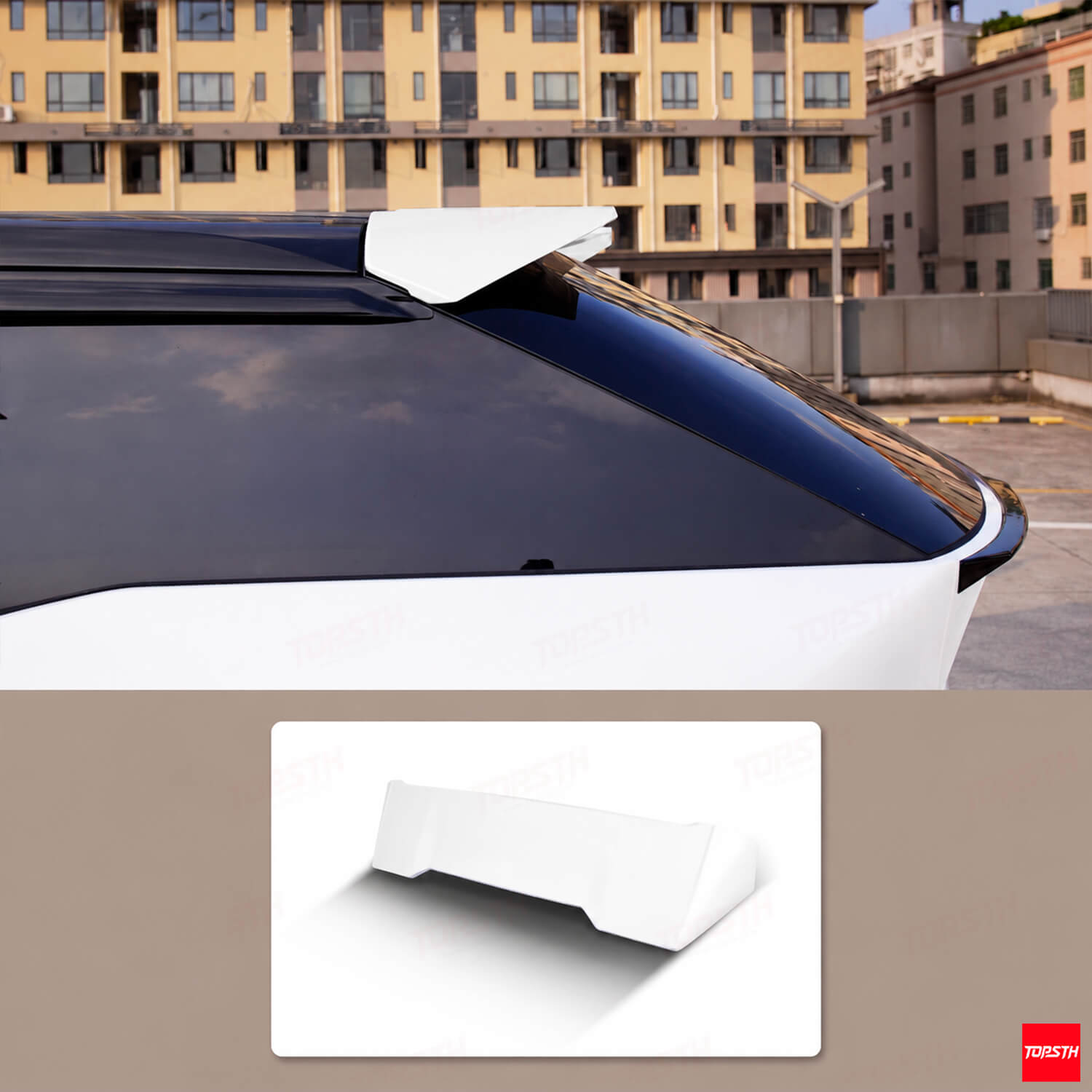 2024-2025-2026 XPeng X9 YG Style ABS Rear Spoiler