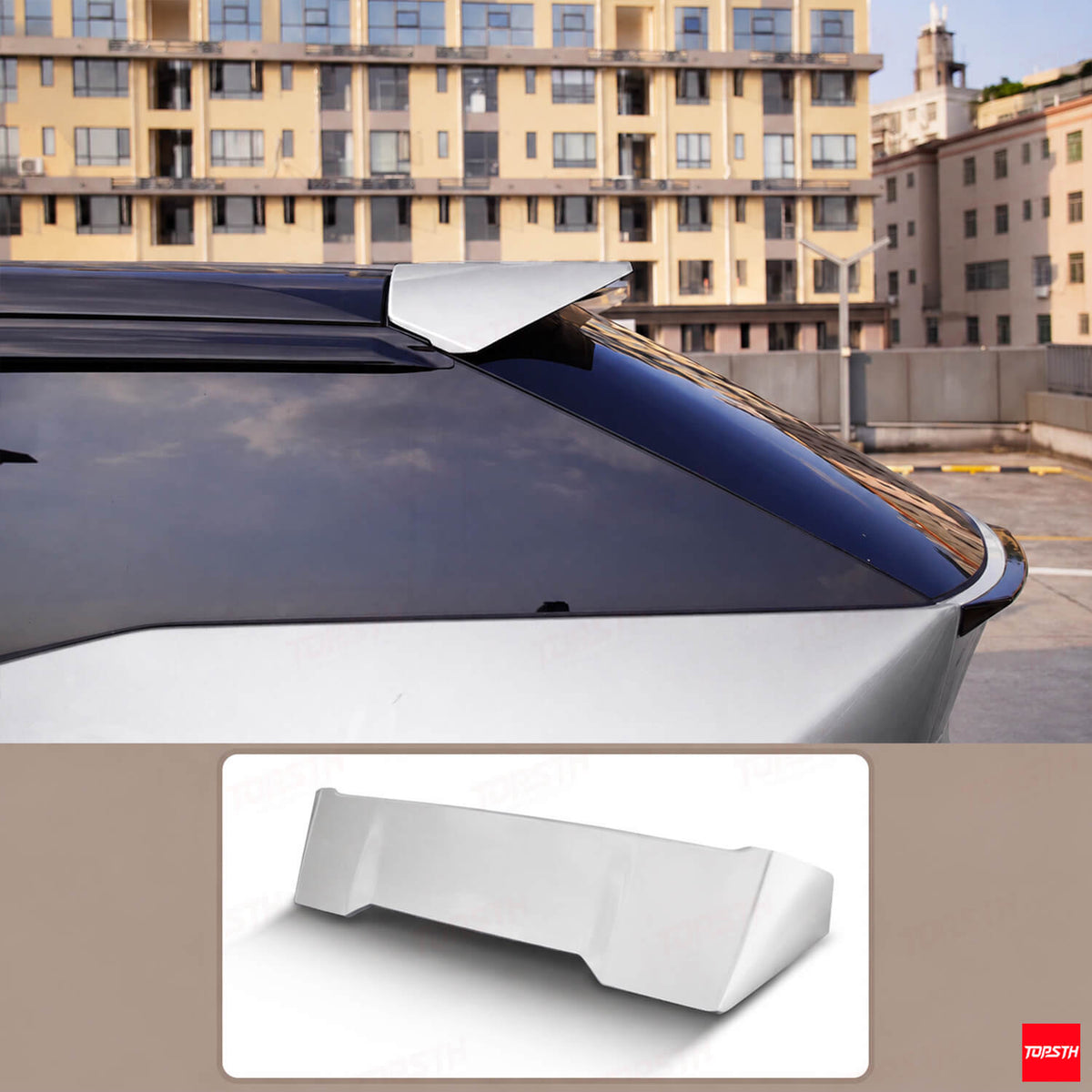 2024-2025-2026 XPeng X9 YG Style ABS Rear Spoiler