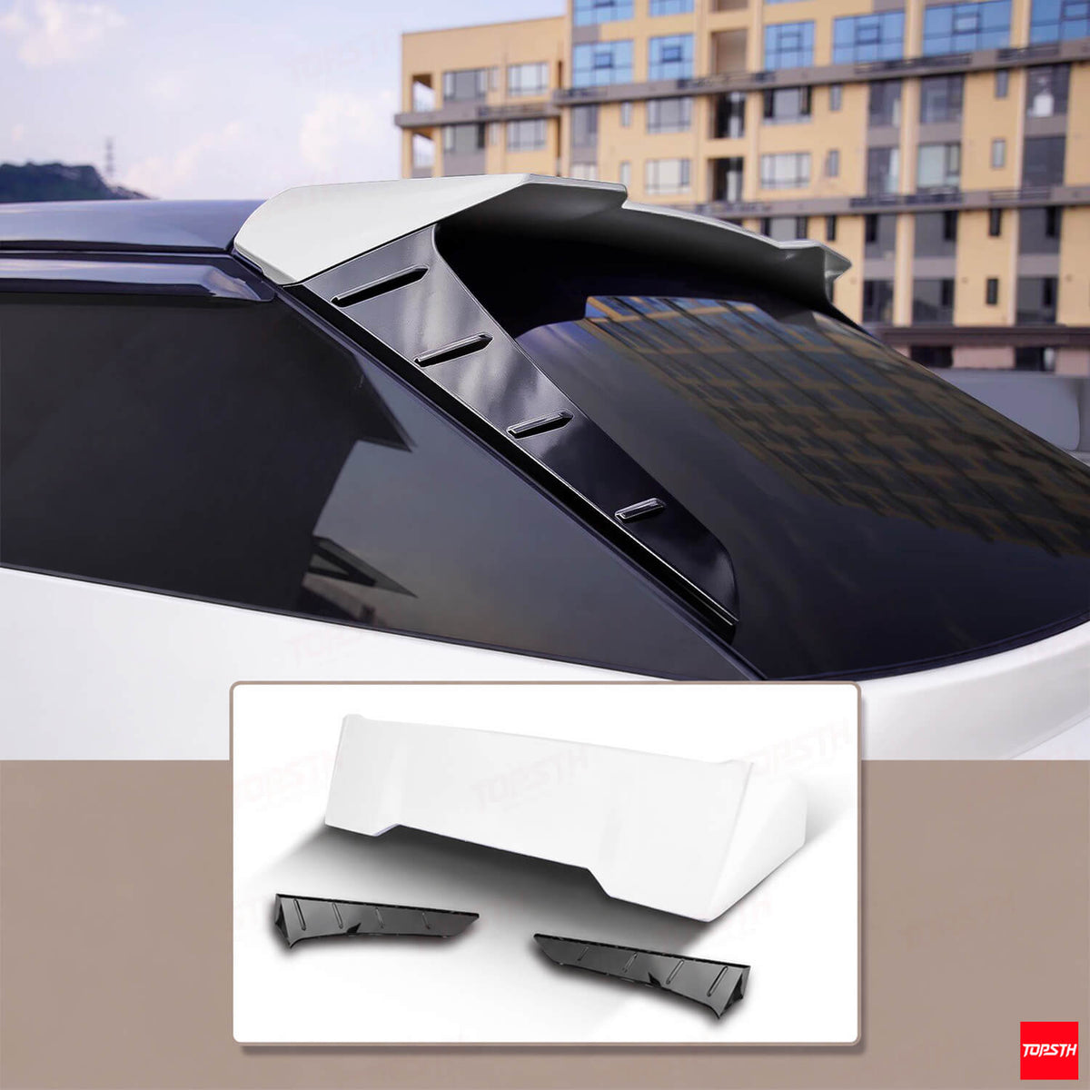 2024-2025-2026 XPeng X9 YG Style ABS Rear Spoiler