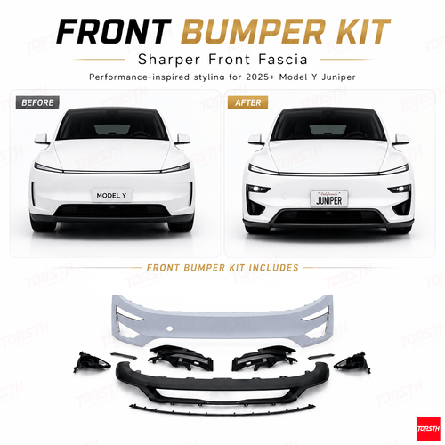 2025+ Tesla Model Y Juniper Performance Style Front & Rear Bumper Conversion Kit