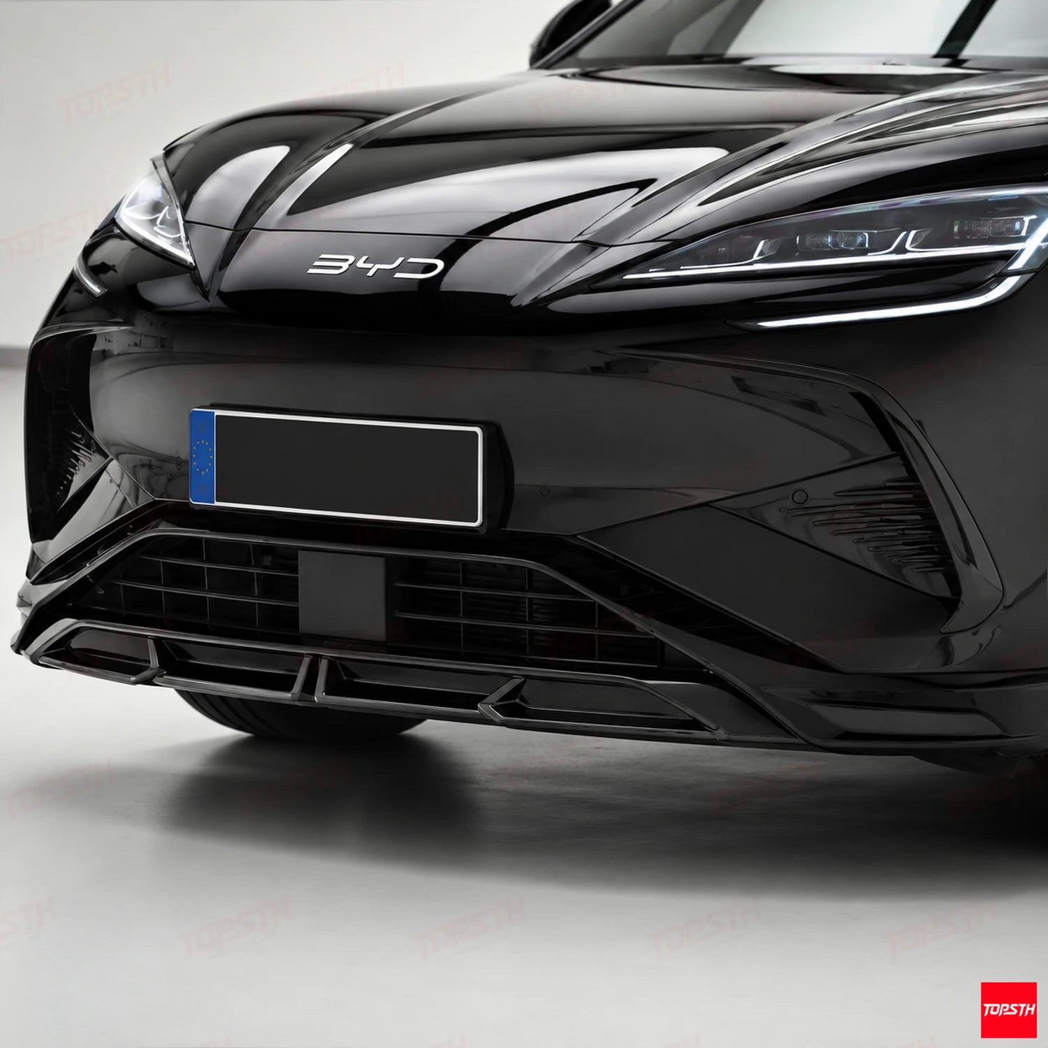 2025+ BYD Sealion 7 EV BSKT Style ABS Body Kit front lip detail by TOPSTH