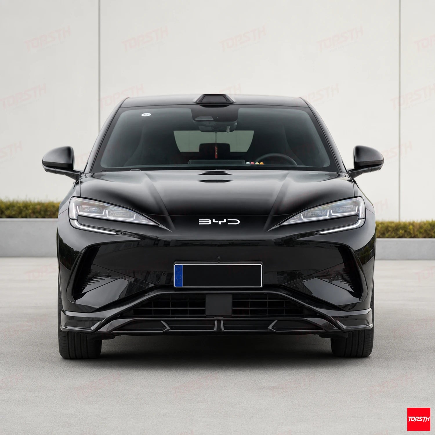 2025+ BYD Sealion 7 EV BSKT Style ABS Body Kit front view by TOPSTH