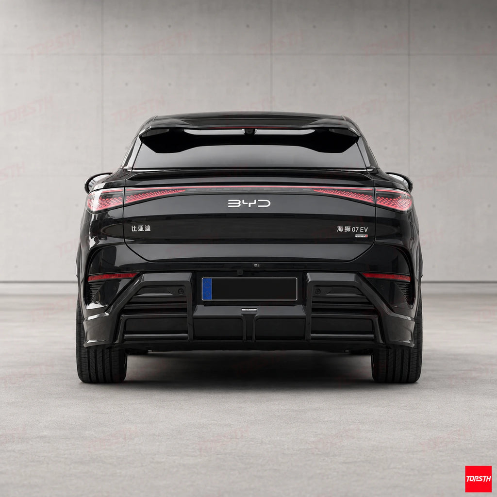 2025+ BYD Sealion 7 EV BSKT Style ABS Body Kit rear view by TOPSTH