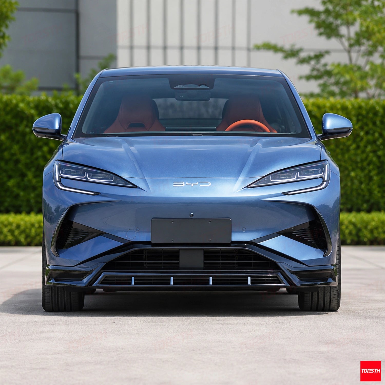 DC Style ABS Body Kit for 2025+ BYD Sealion 7 EV, Front View by TOPSTH.
