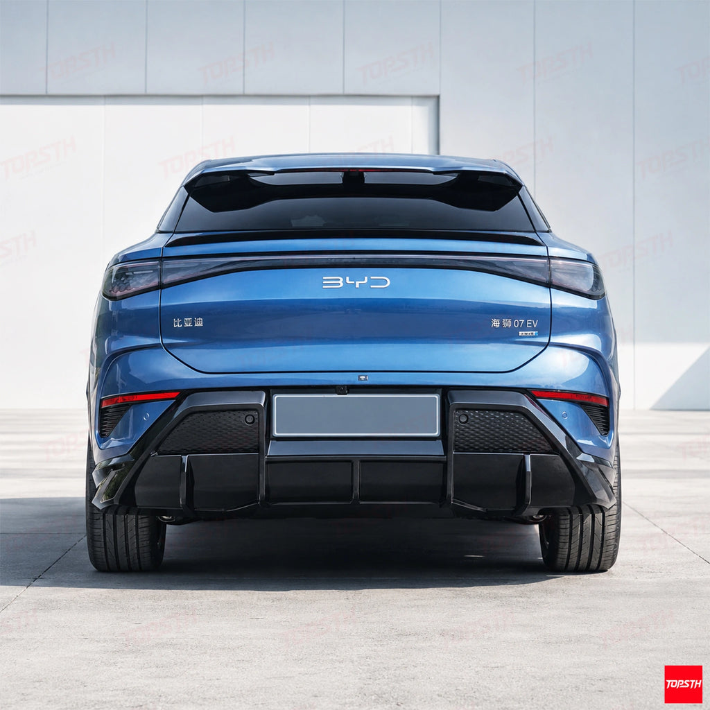 DC Style ABS Body Kit for 2025+ BYD Sealion 7 EV, Rear View by TOPSTH.