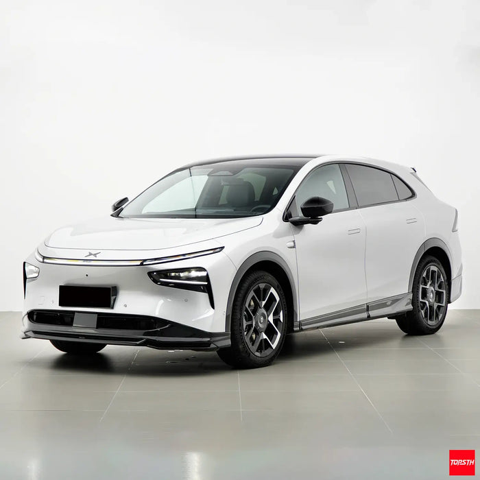 BSKT Style ABS Body Kit for 2025+ XPeng G7, Front 3 Quarter View by TOPSTH.