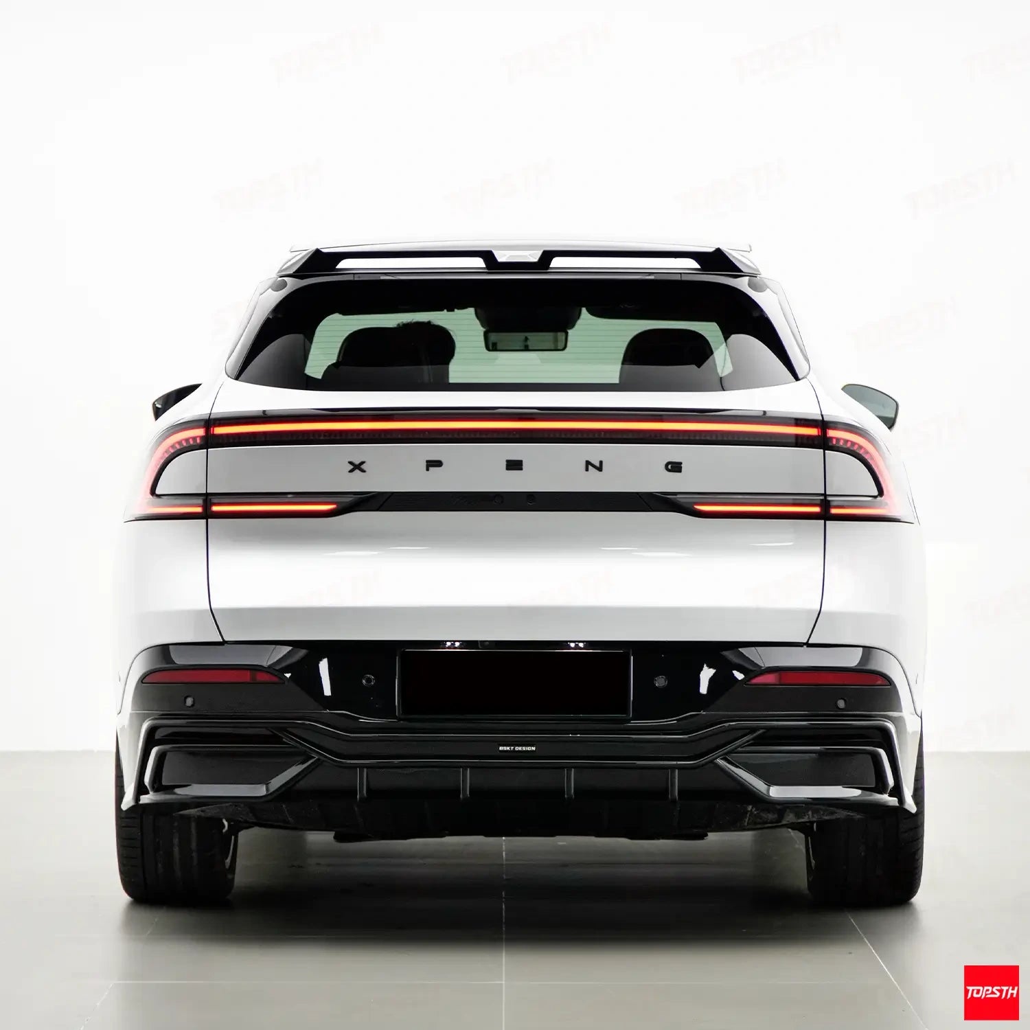 BSKT Style ABS Body Kit for 2025+ XPeng G7, Rear View by TOPSTH.
