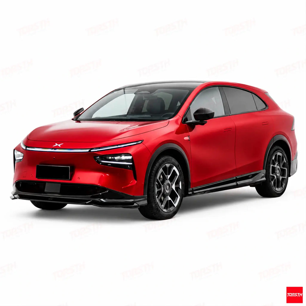 BSKT Style ABS Body Kit for 2025+ XPeng G7, White Background Parts by TOPSTH.