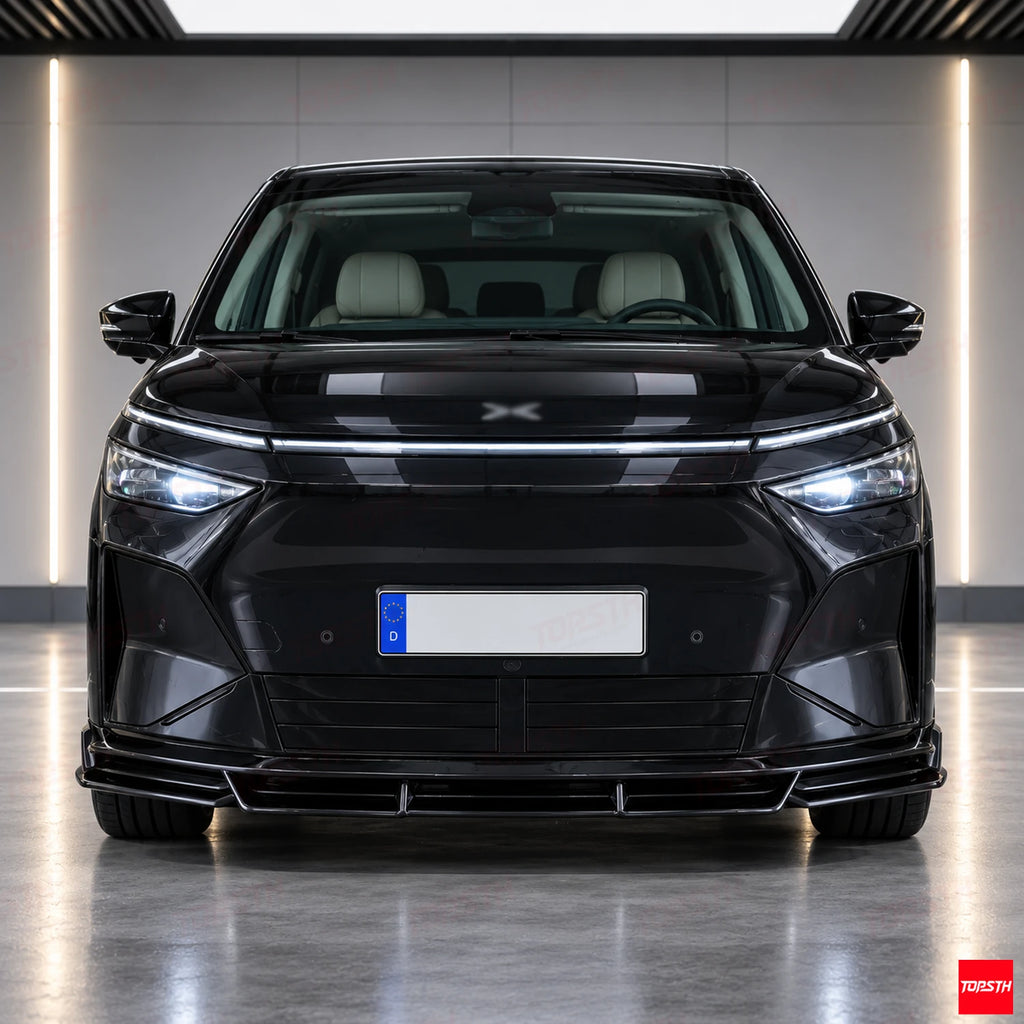 2025+ Xpeng X9 TOPSTH Style ABS Body Kit front view by TOPSTH