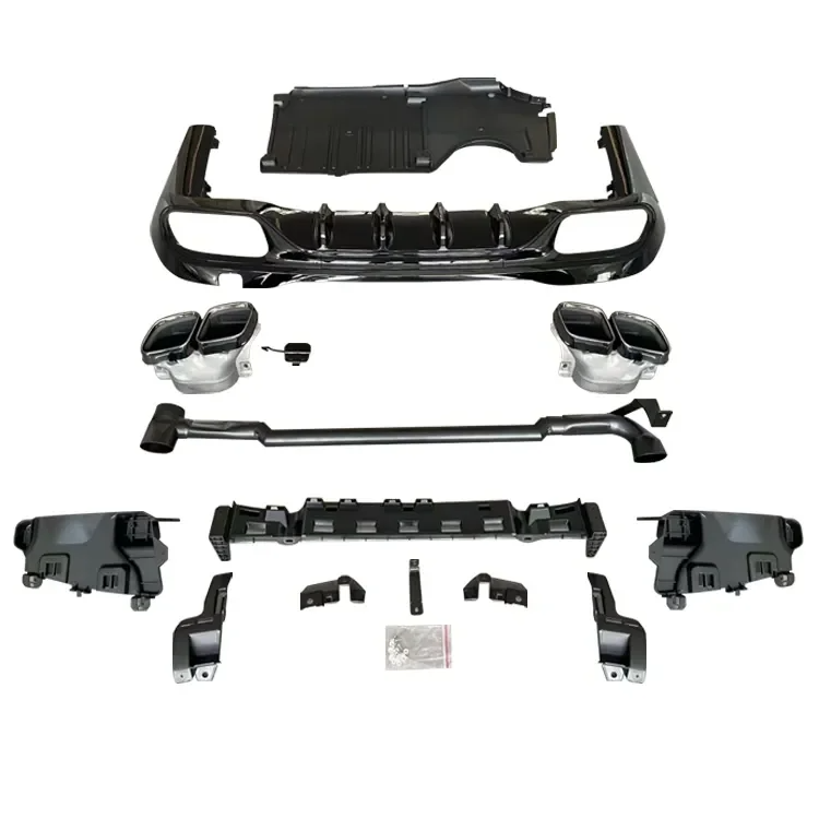 Mercedes C63S AMG Style Rear Diffuser for W206 Sedan & Wagon – TOPSTH