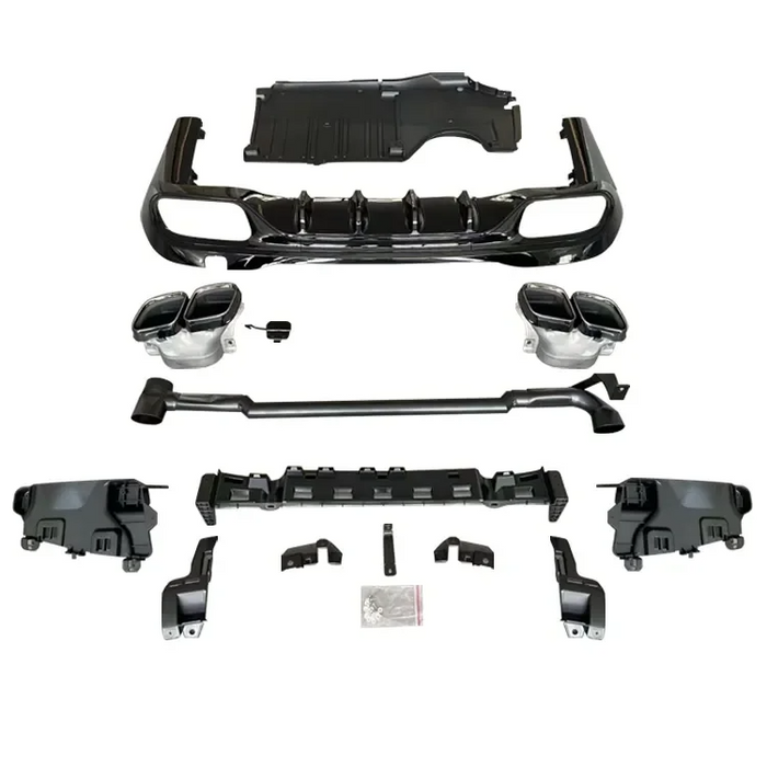 Mercedes C63S AMG Style Rear Diffuser for W206 Sedan & Wagon Google Ads 3