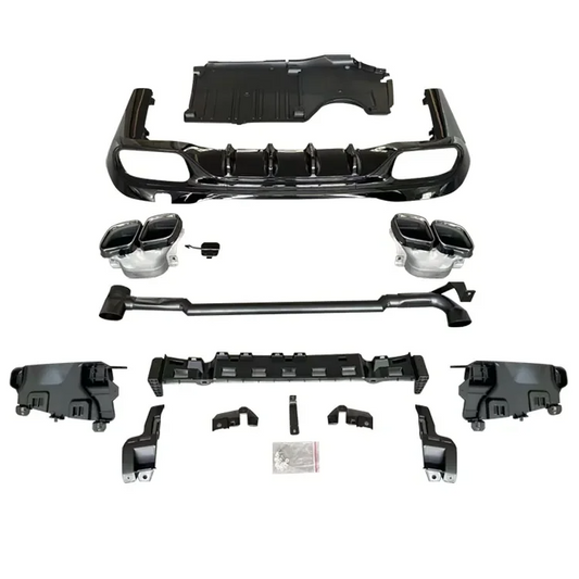 Mercedes C63S AMG Style Rear Diffuser for W206 Sedan & Wagon Google Ads 3