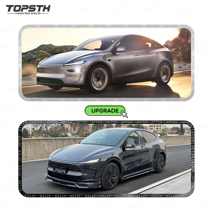 Tesla Model Y Juniper (2025+) TOPSTH Design ABS Body Kit - Front Lip, Side Skirts, Rear Diffuser for Enhanced Style