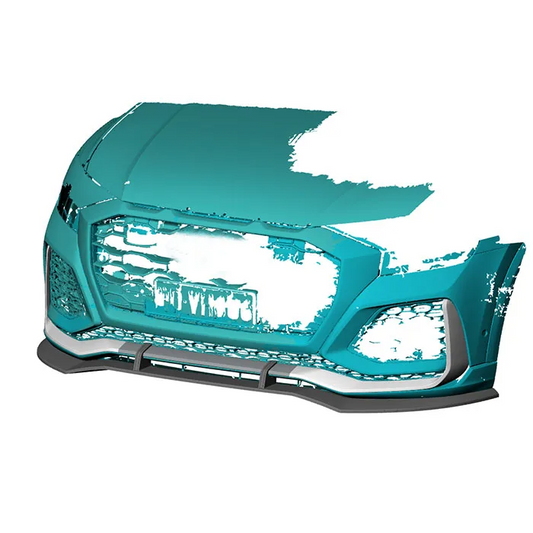 Audi Carbon Fiber ABT Style Front Splitter for 4M RSQ8