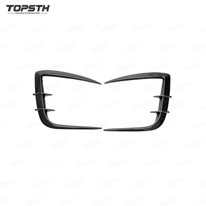 CM Design Carbon Fiber Bumper Splitters for Tesla Model Y Juniper 2025+