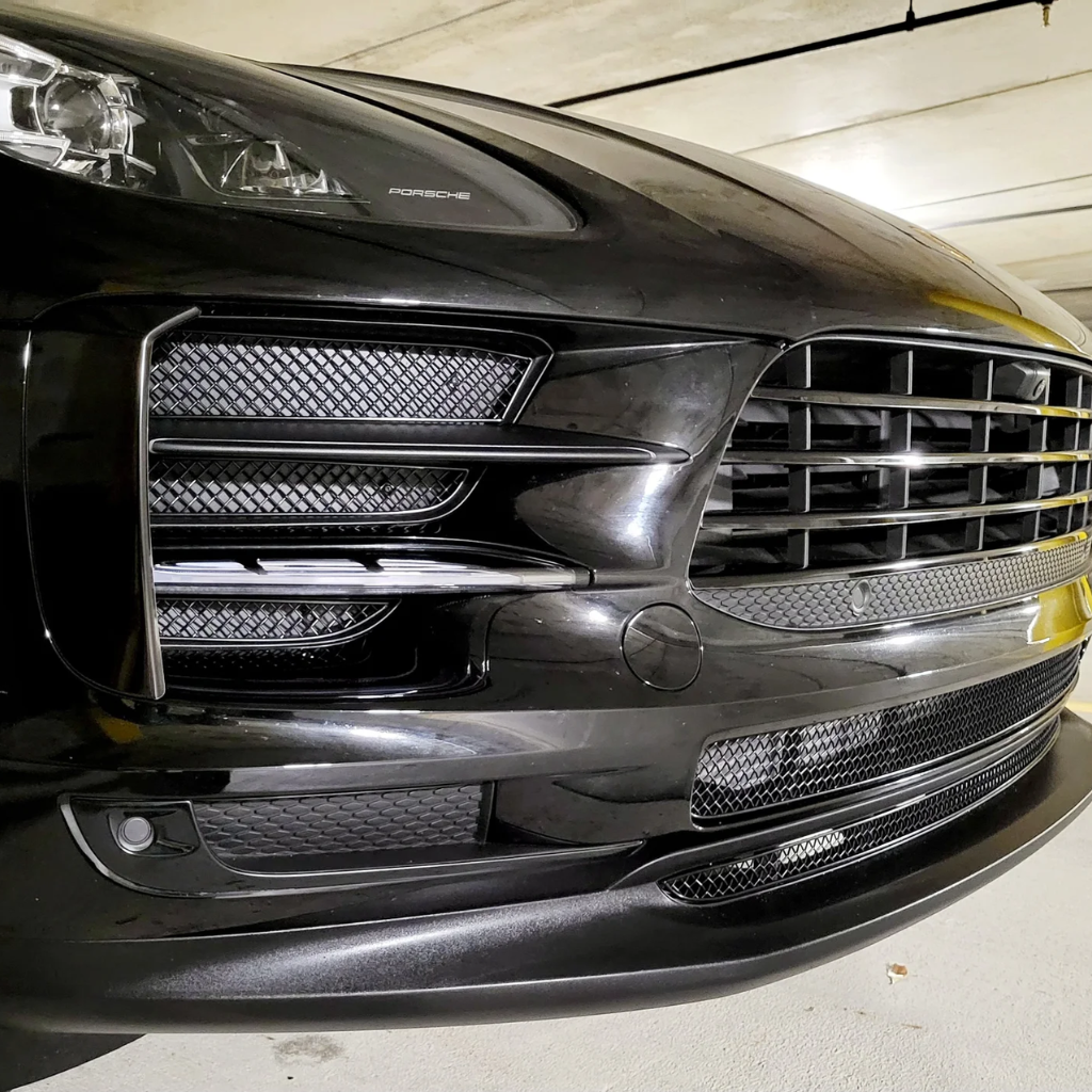 Porsche Macan 2022-2023 Carbon Fiber Front Splitter Car Part Google Ads