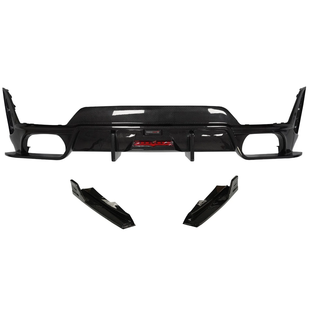 BMW TAKD Pre-Preg Carbon Fiber Rear Diffuser for G20 LCI (2022+)