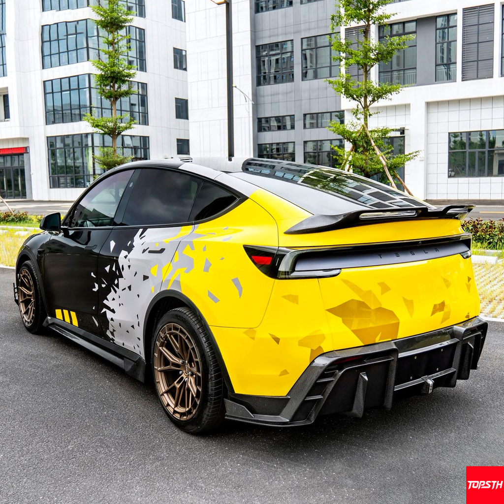CMST Design Carbon Fiber Rear Spoiler for Tesla Model Y Juniper 2025+