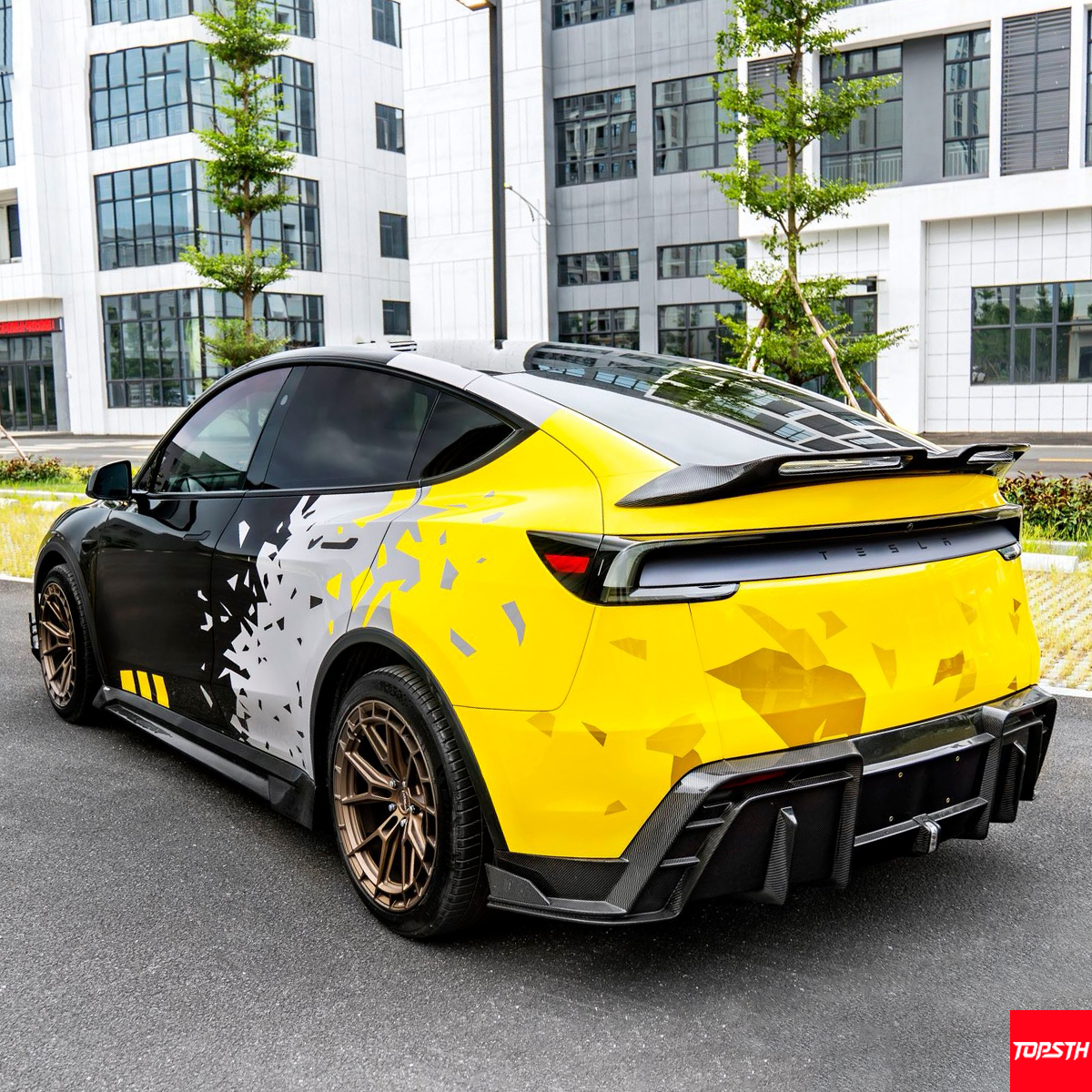 CMST Design Carbon Fiber Rear Spoiler for Tesla Model Y Juniper 2025+