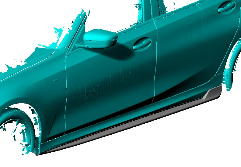 BMW G20 Pre-Pregged Carbon Fiber TOPSTH Designs Side Skirts
