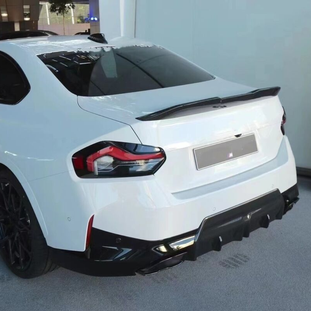 BMW G42 & G87 M2 Gloss Black Rear Spoiler - M Performance Style