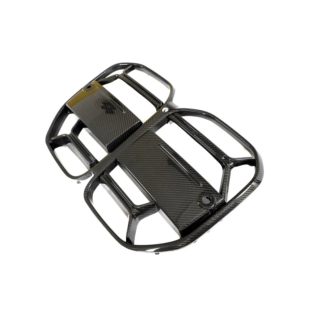 BMW Pre-Pregged Carbon Fiber CSL Style Front Grille for G22 4 Series (2020+)