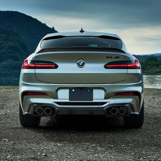 BMW Carbon Fiber 3D Designs Style Rear Diffuser for F98 X4M