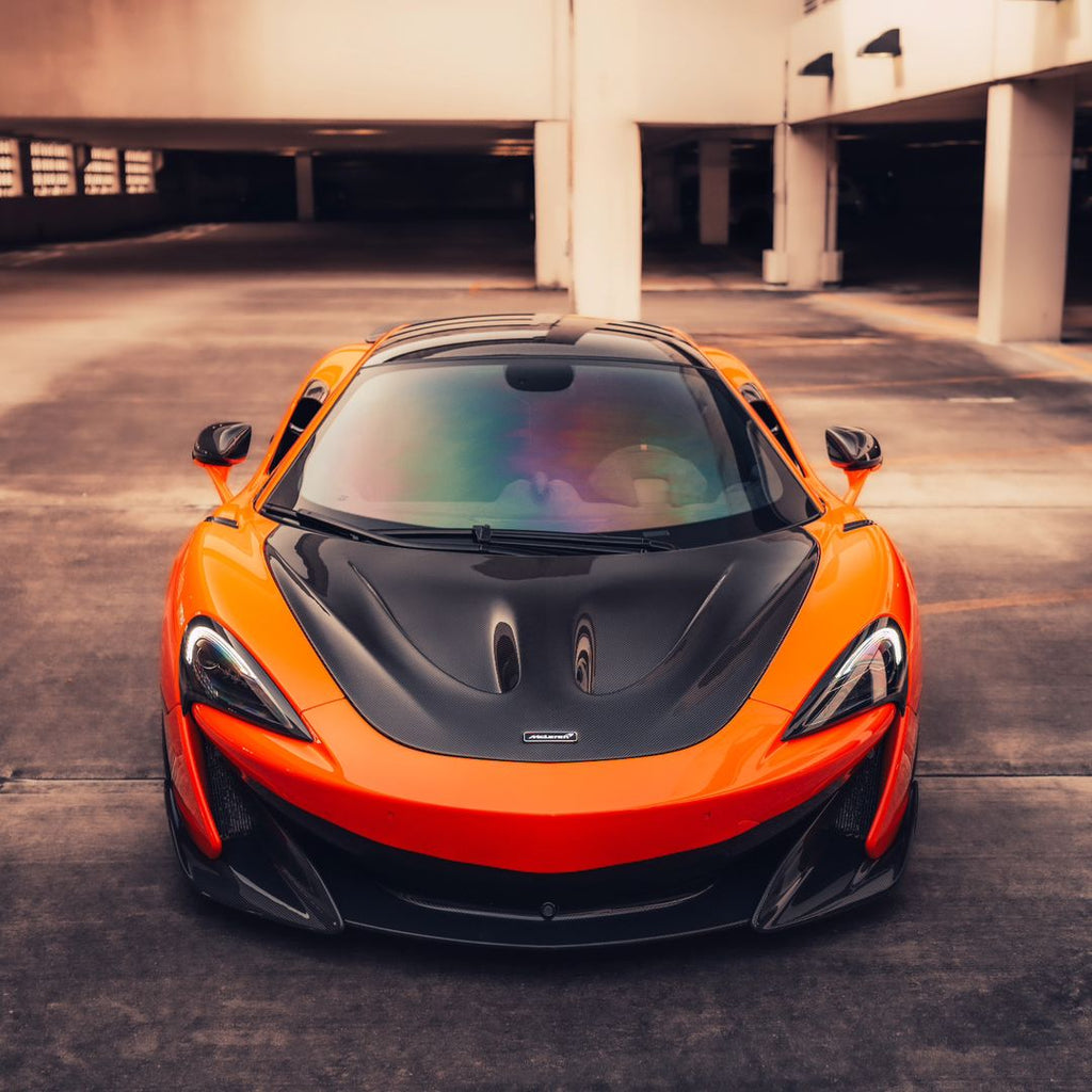 McLaren Pre-Pregged Carbon Fiber P1 Style Hood for 540C, 570S, 570GT, and 600LT