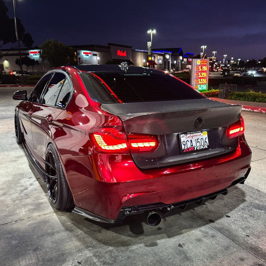 BMW F30 & F80 M3 Carbon Fiber Rear Bootlid Trunk - CSL Style