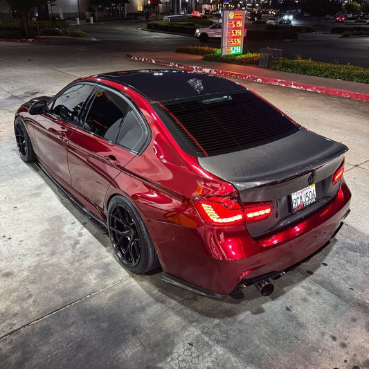 BMW F30 & F80 M3 Carbon Fiber Rear Bootlid Trunk - CSL Style