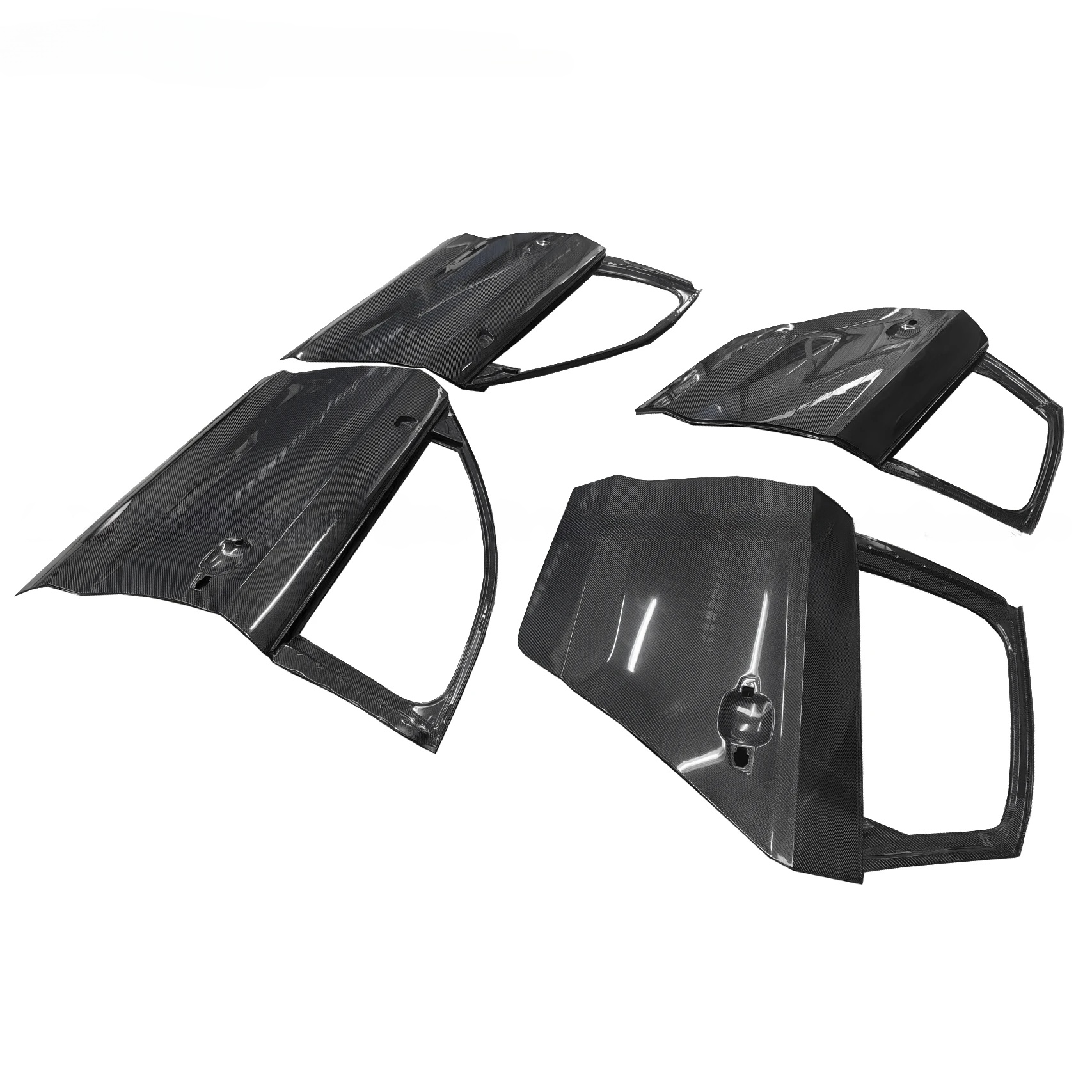 Audi Carbon Fiber Side Doors for 8V Sedan (2014-2020)