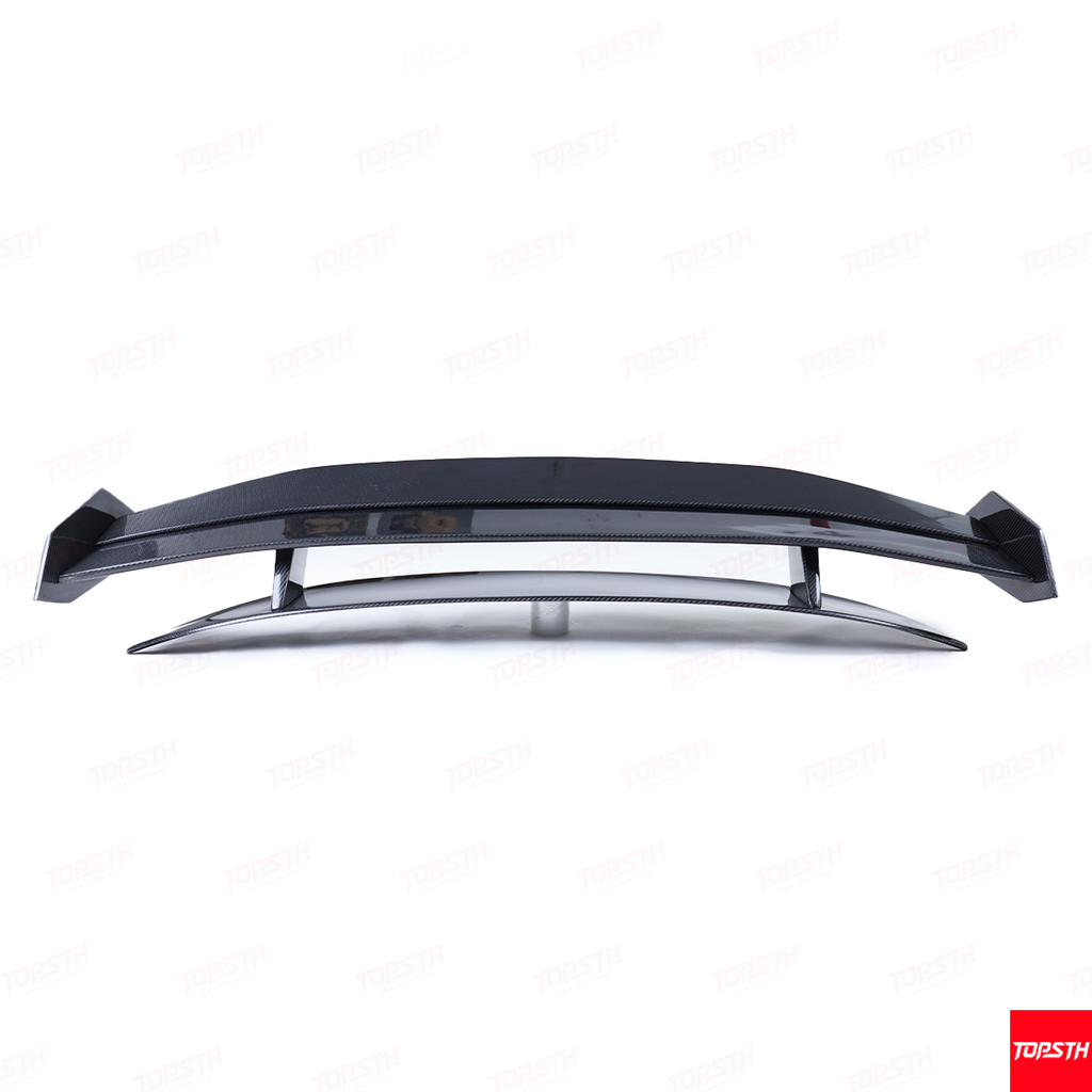 Tesla Model 3/Y Carbon Fiber Trunk Spoiler - Hacker Style Spoiler