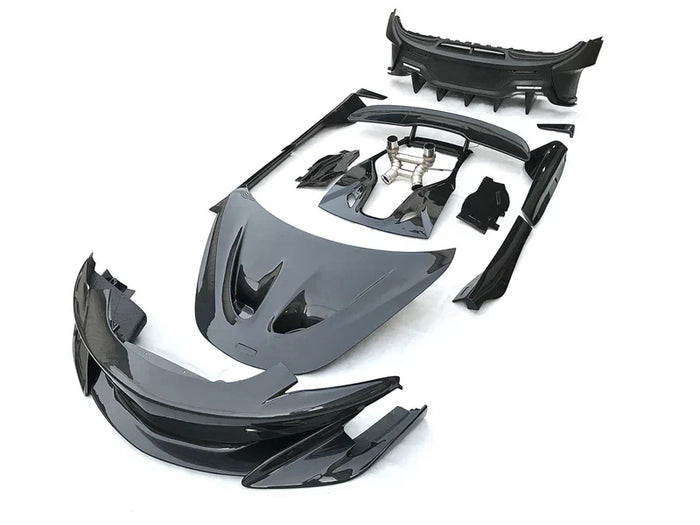 McLaren Pre-Pregged Carbon Fiber 600LT Style Bodykit for 540C, 570S, and 570GT