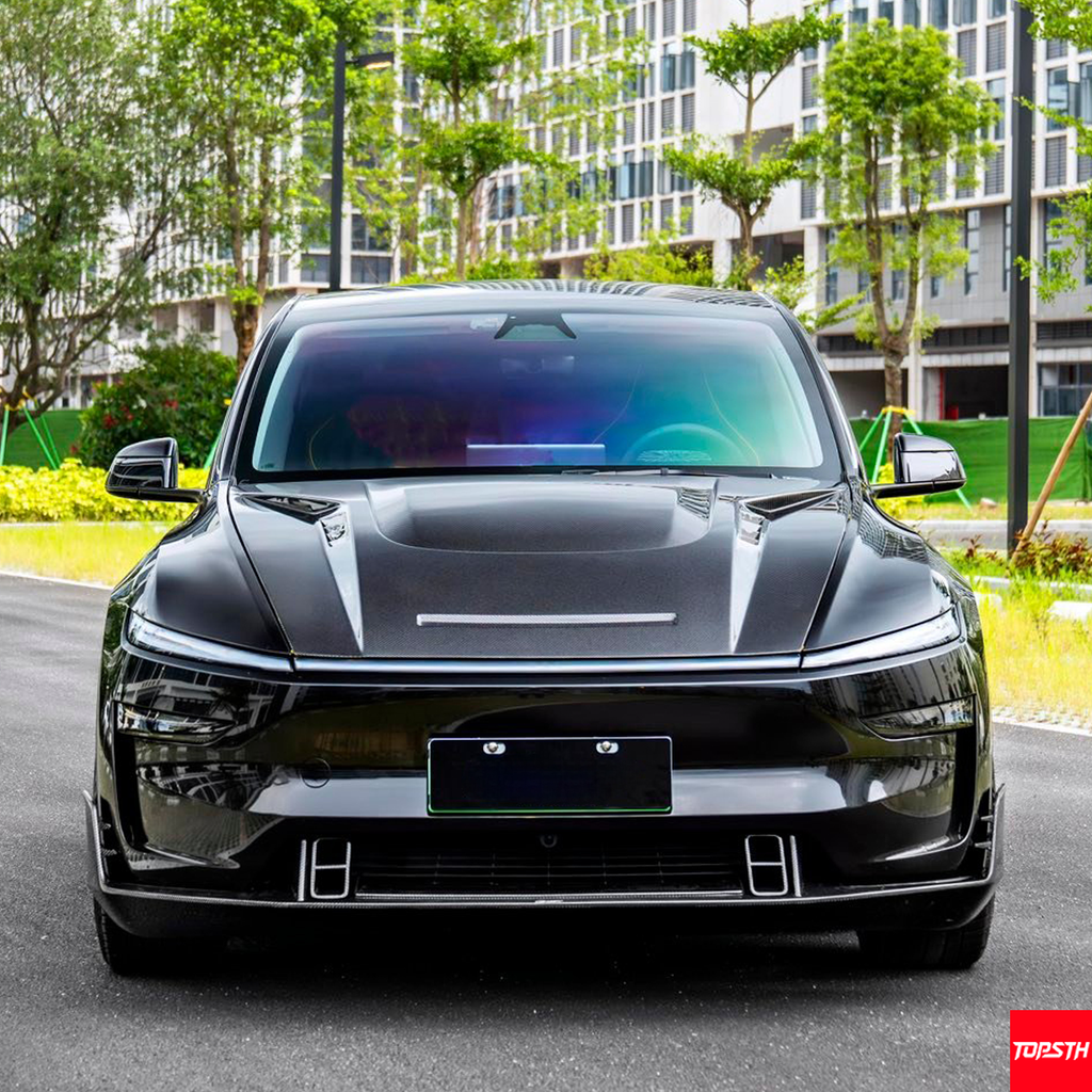 Tesla Model Y Juniper 2025+ CMST Design Carbon Fiber Engine Hood