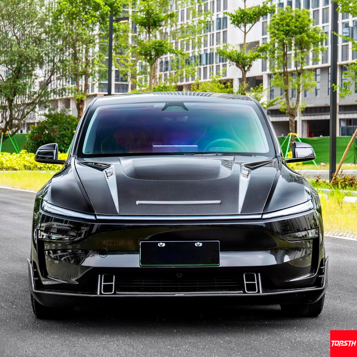 Tesla Model Y Juniper 2025+ CMST Design Carbon Fiber Engine Hood