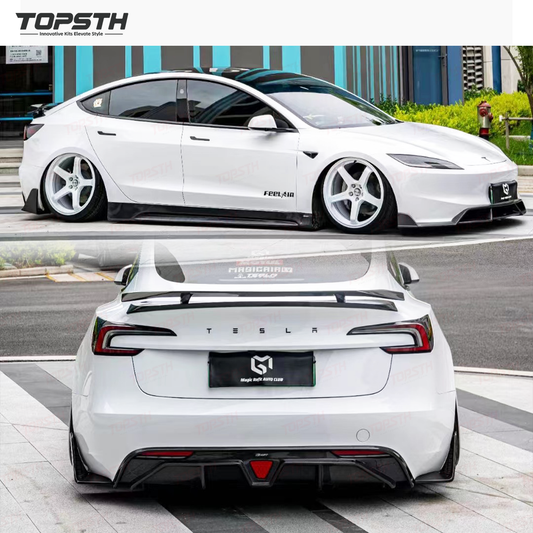 CMST Design Carbon Fiber bodykit for Tesla Model 3 highland 2024+