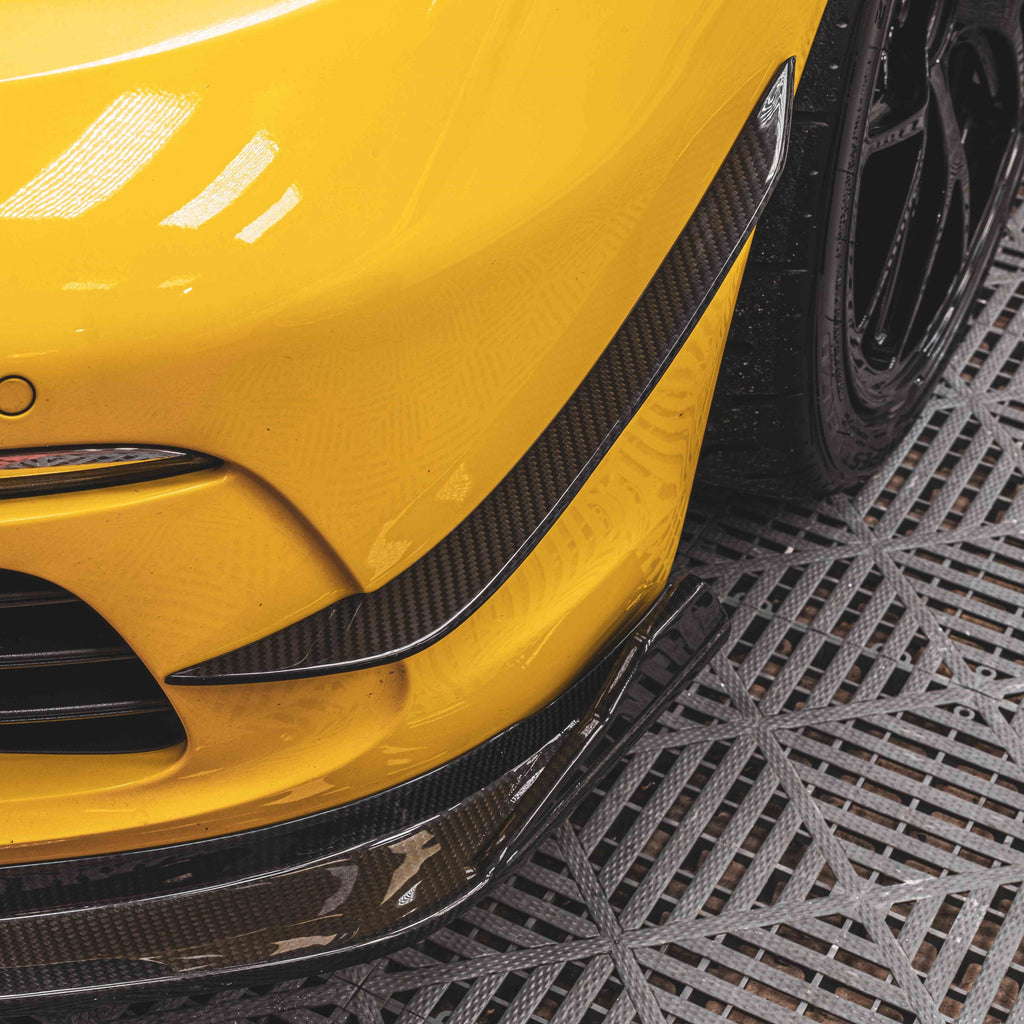 Porsche TAKD V1 Pre-Preg Carbonfaser-Front-Canards für 718 Cayman &amp; Boxter 