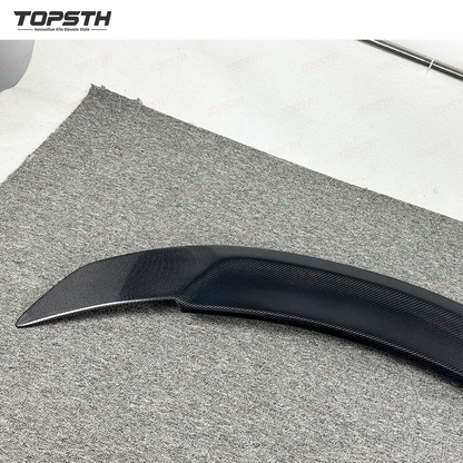Tesla Model Y Juniper 2025+  RT Style Carbon Fiber Rear Spoiler