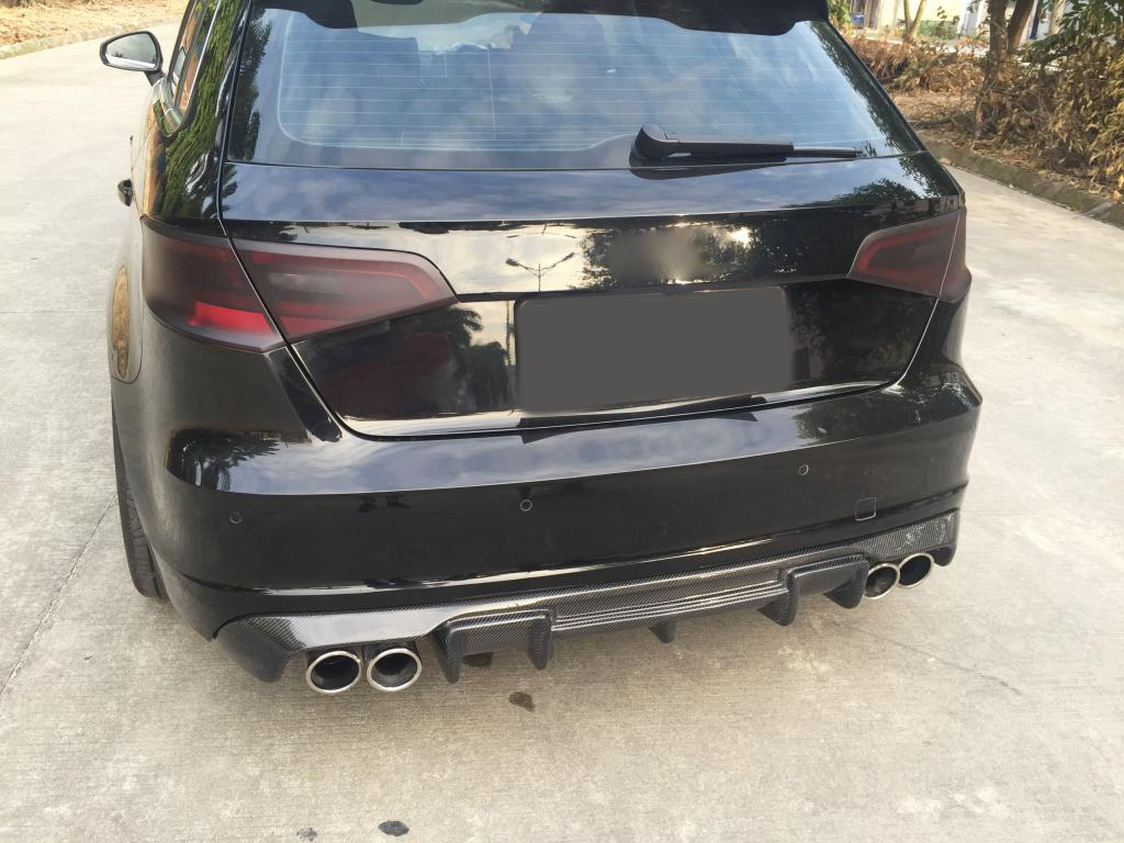 Audi 8V Hatchback PFL Carbon Fiber Rear Diffuser