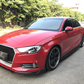 Audi 8V A3 Sedan Standard FL Carbon Fiber Side Skirts