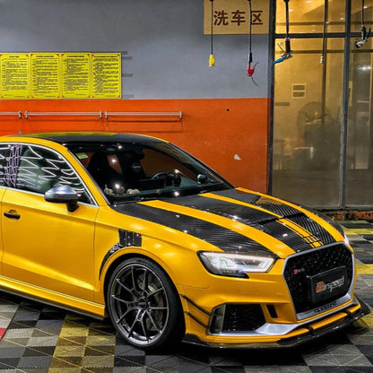 Audi 8V FL Pre-Preg Carbon Fiber TOPSTH Designs Front Fenders