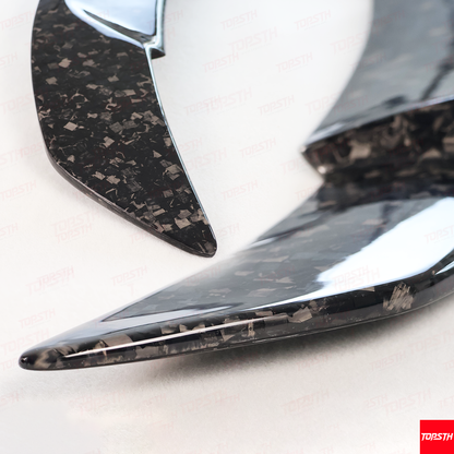 Tesla Model Y Juniper 2025+  RT Style Carbon Fiber Rear Spoiler