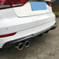 Audi 8V Sedan FL Carbon Fiber Rear Diffuser