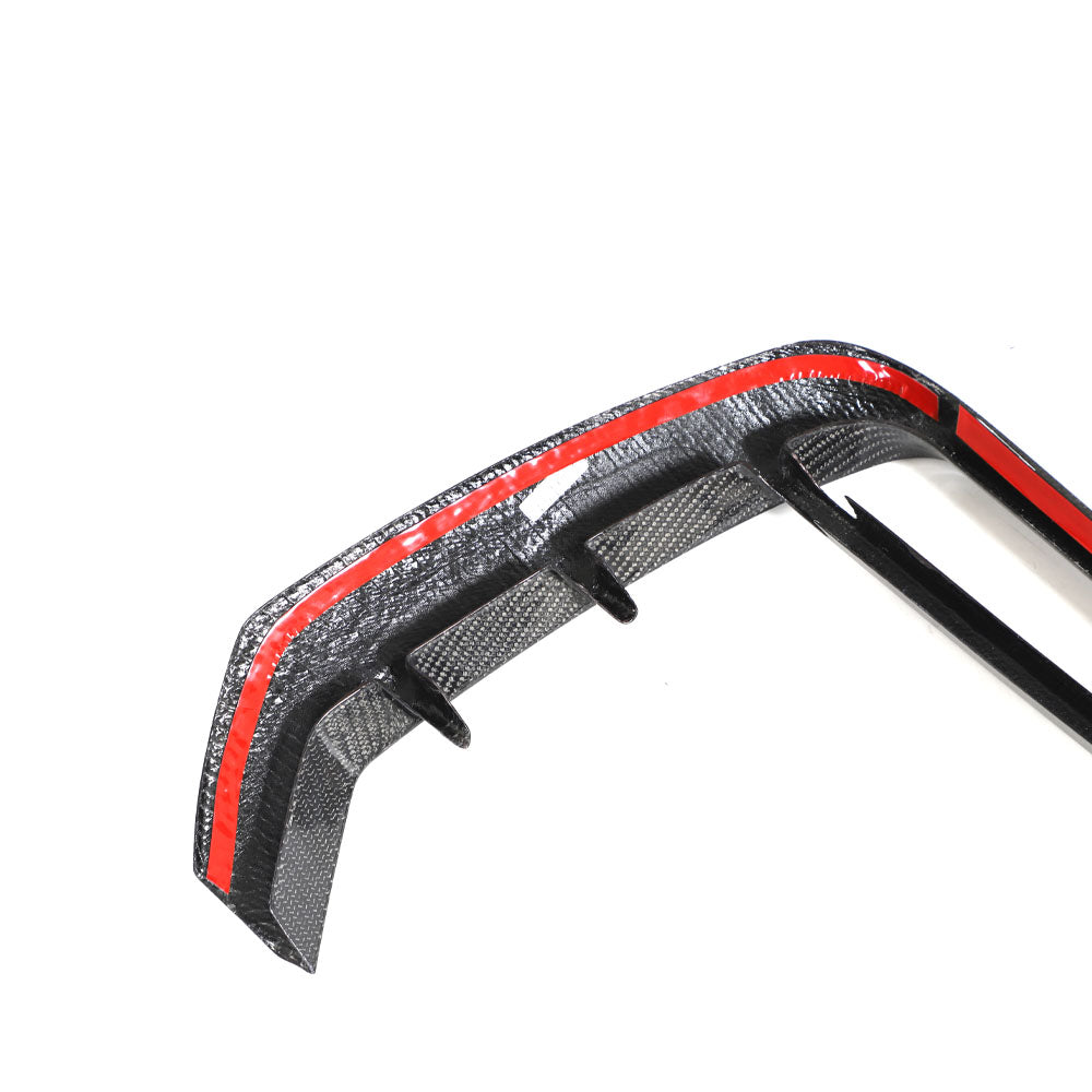 Audi Carbon Fiber ABT Style Front Air Vent Covers for 4M RSQ8
