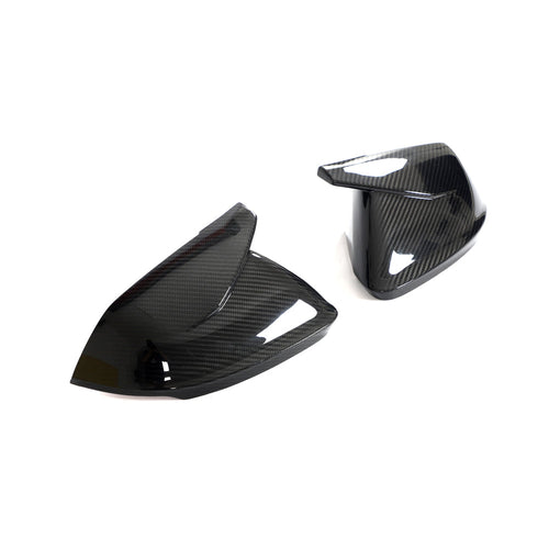 Audi Pre-Preg Carbon Fiber Mirror Caps for 4M RSQ8 (2019-2024)
