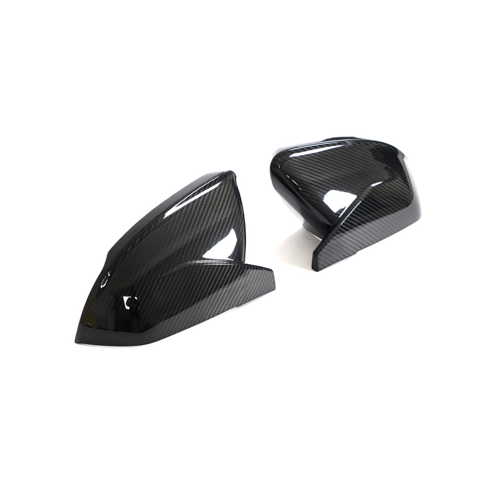 Audi Pre-Preg Carbon Fiber Mirror Caps for 4M RSQ8 (2019-2024)