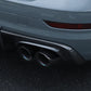 Audi Carbon Fiber Karbel Style Rear Diffuser for B9