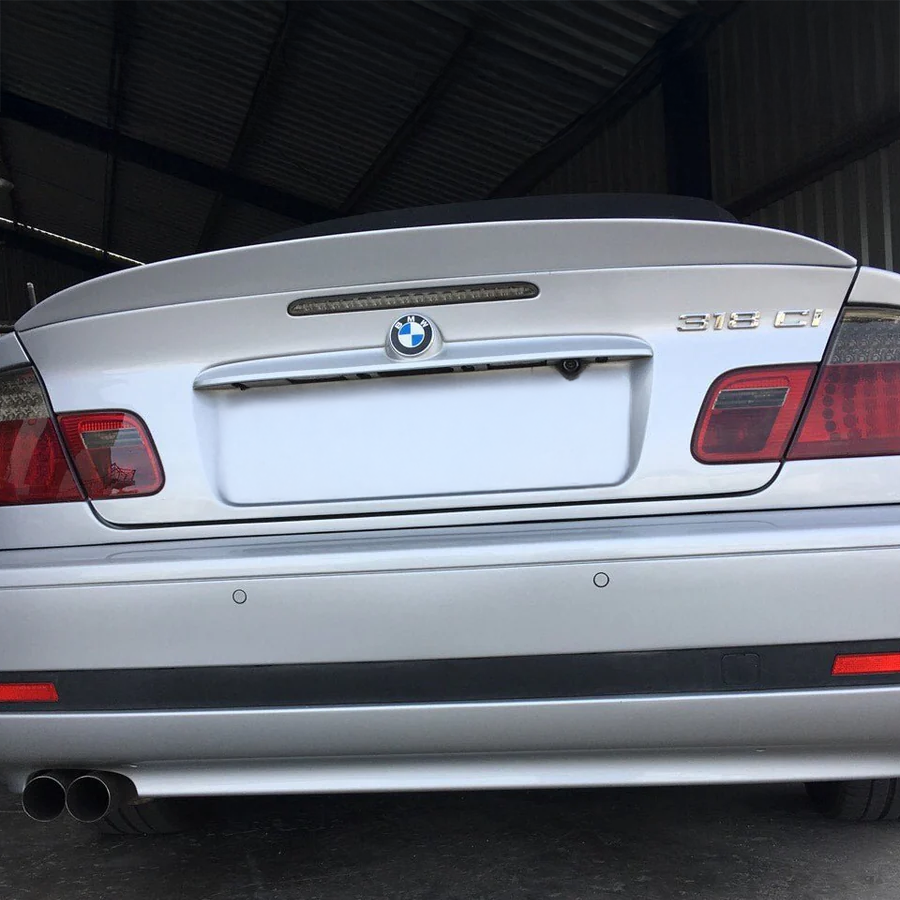 Alerón trasero estilo CSL de fibra de carbono para BMW E46