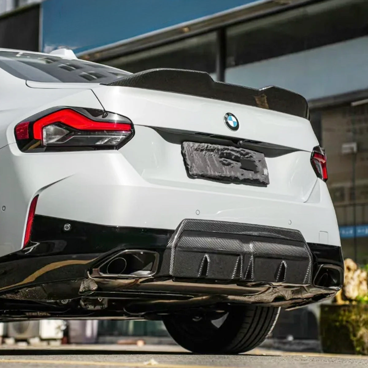 BMW G42 Carbon Fiber Rear Diffuser - M Performance Style